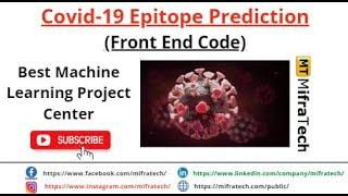 Covid-19 Epitope Prediction (Front End Code) - Mifratech#bestMlproject#bestDatascienceproject