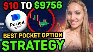 POCKET OPTION TRADING STRATEGY $10 TO $9756 | MACD INDICATOR FOR POCKET OPTION