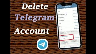 How   to  Delete, Deactivate  your Telegram Account  Permanently