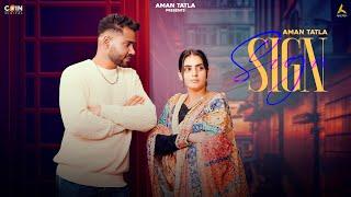 New Punjabi Songs 2024 | Sign (Official Video) Aman Tatla | Latest Punjabi Songs 2024