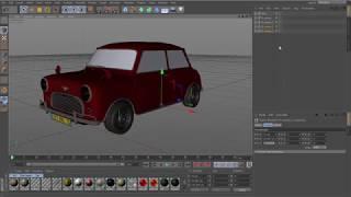 C4D XPresso car tutorial - part 2