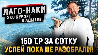 АДЫГЕЯ, ЛАГО-НАКИ | ЭТО МЕСТО УЖЕ НЕ УЗНАТЬ! Почему стоит ИНВЕСТИРОВАТЬ в землю АДЫГЕИ?