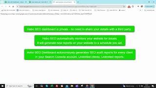 An introduction to Hobo SEO Dashboard in Google Sheets