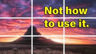 STOP using the RULE OF THIRDS