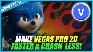 VEGAS Pro 20 - Fix Crashing / Run Faster / Optimize Performance - ‍#148