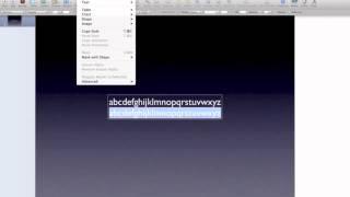 Apple iWork Keynote Tips and Tricks: Using Icon Fonts for Graphics in Keynote