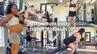 Postpartum Body Transformation ep. 1 | 7 months postpartum, struggling with body image