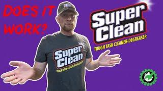 SUPER CLEAN! - Tough Task Cleaner-Degreaser - Does it work? - Cleans: Grills, Brakes, Ovens, Wheels!