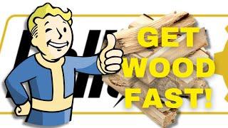 How to get WOOD FAST! For EVERYONE!