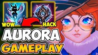 ASÍ es AURORA el NUEVO CAMPEÓN de LEAGUE OF LEGENDS... ¡GAMEPLAY SÚPER ÉPICO WTF!