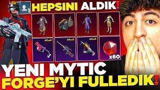 1 LEVEL HESABA MEDYUM SETİ ve MEDYUM KASKI ALDIK! YENİ MYTHIC FORGE'Yİ FULLEDİK! | PUBG Mobile