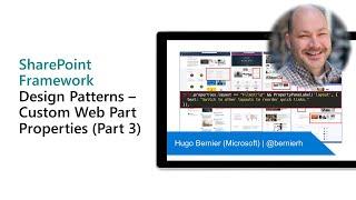 SharePoint Framework Design Patterns – Custom Web Part Properties (Part 3)