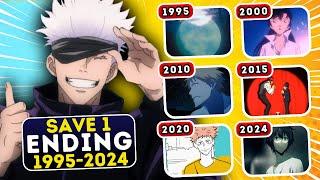  Save One Anime ENDING for each YEAR  1995 - 2024  Anime Quiz (Re-uploaded)