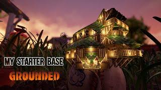 My 1.0 Starter Base - GROUNDED Base Building | Speed Build