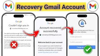 How to Recover Gmail Account without Phone Number and Recovery Email 2024 | Gmail Account Recovery