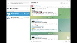 How to find Telegram group indicators and then download (FX Indicator EA)