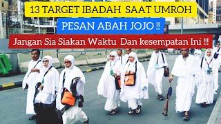 Tips Memaksimalkan Ibadah Di Tanah Suci Sa'at Umroh..