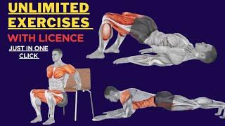 #workoutanimation#how to make  Workout animation videos#3D fitness videos(Unlimited exercise )