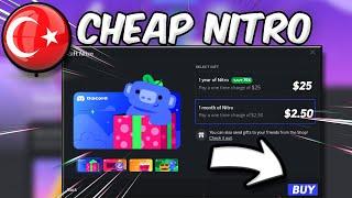 Cheap Discord Nitro Turkey Method