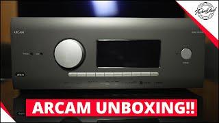 Arcam AVR11 Unboxing & Overview | Premium Home Theater A/V Reciever with Dirac Live