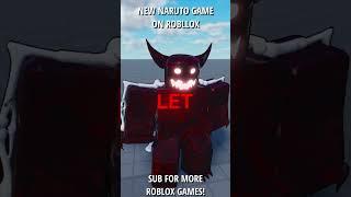 New Naruto ROBLOX GAME!  #shorts #roblox #upcoming #naruto #boruto #new #game #shinobiawaken #amv