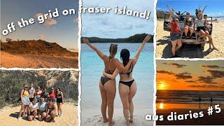 a weekend off the grid on fraser island! | australia diaries #5