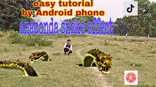 Anaconda snake effect !! anaconda video tutorial !! anaconda vfx !! snake tutorial !! Yuvraaj Edit,z