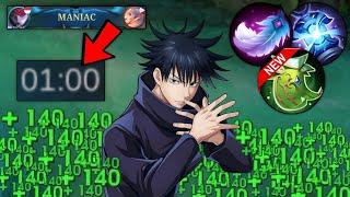 1 MINUTE MANIAC, NO COOLDOWN + LIFESTEAL = JULIAN BEST CHEAT BUILD!! (must try) - Mobile Legends
