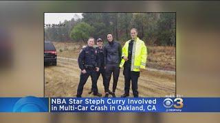 NBA Star Steph Curry Involved In Multi-Car Crash In Oakland