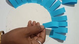 Beautiful wall hanging craft idea #home decoration#easy and simple craft#trending video