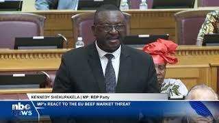 MPs react to Namibia's beef export to EU threat - nbc