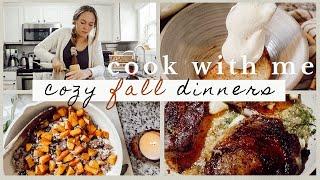 Healthy FALL Dinner Recipes! cozy family dinner ideas