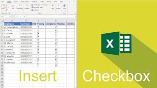 How to Insert a Checkbox in Excel