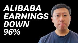 Alibaba Earnings Down 96%