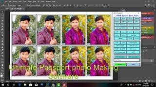 all in 1 Passport Photo Making software Free Download.