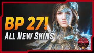 Battle Pass 27 - Showcase New Skins For All 8 Classes - First Look - Diablo Immortal