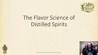 Flavor Science of Distilled Beverages Video Lecture