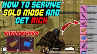 How to Survive solo mode + get rich from Radiation zone faster | Metro Royale chapter 6