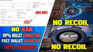 No Recoil Drag Macro | Aim connection Emulator PUBG Mobile | NO BAN | 100% safe#aimbotpubg