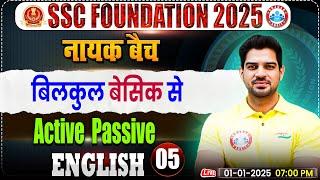 Active Passive Voice by Sanjeev Thakur Sir | English Grammar for SSC CGL, CHSL, CPO, MTS, Steno 2025