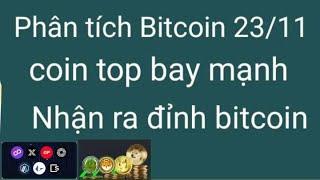 Phân tích bitcoin altcoin hôm nay ngày 23/11 cập nhật thị trường crypto mới nhất hôm nay