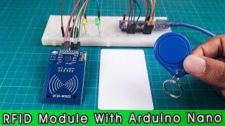 How to use RFID WITH ARDUINO NANO | RFID WITH ARDUINO NANO Tutorial step by step [Code & Circuit]