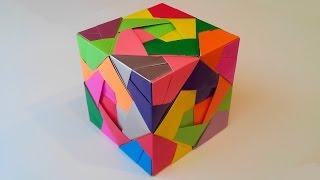 Куб из модулей (Mitsunobu Sonobe), Cube module.