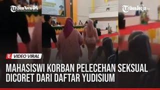 MAHASISWI UNSRI KORBAN PELECEHAN DOSEN DICORET DARI DAFTAR YUDISIUM, INI PENJELASAN KAMPUS