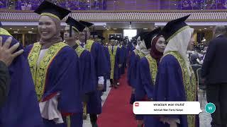 SIDANG 6 ISTIADAT KONVOKESYEN KE 24 UNIVERSITI TUN HUSSEIN ONN MALAYSIA