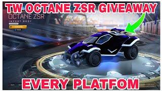 ROCKET LEAGUE TW OCTANE ZSR IN ITEM SHOP | RL WHITE OCTANE ZSR GIVEAWAY