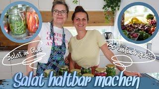 SALATE HALTBAR MACHEN   ROHKOST UND SALAT IM GLAS   TAGAUS TAGEIN 