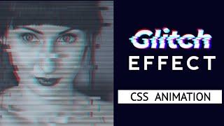 Glitch Effect on Hover Using Only HTML & CSS | Animation CSS | Image Glitch | Codic Gyan