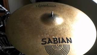 Sabian 21" Hand Hammered Raw Bell Dry Ride