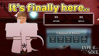 NEW BOSS RAIDS CHANGES! | Type Soul